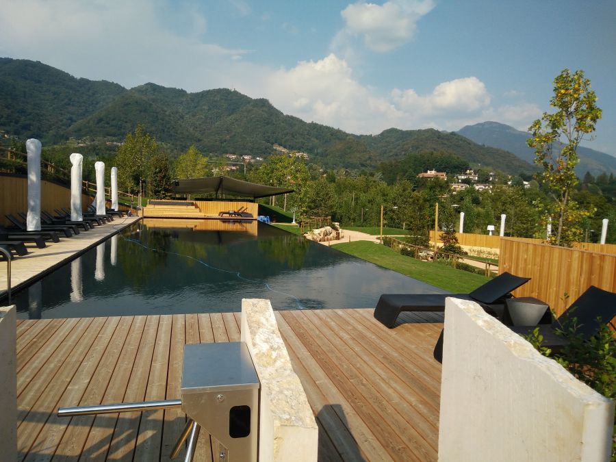 Ultimi ritocchi per il podere la torre, la nuova gemma scledense ... Piscina schio prezzi
