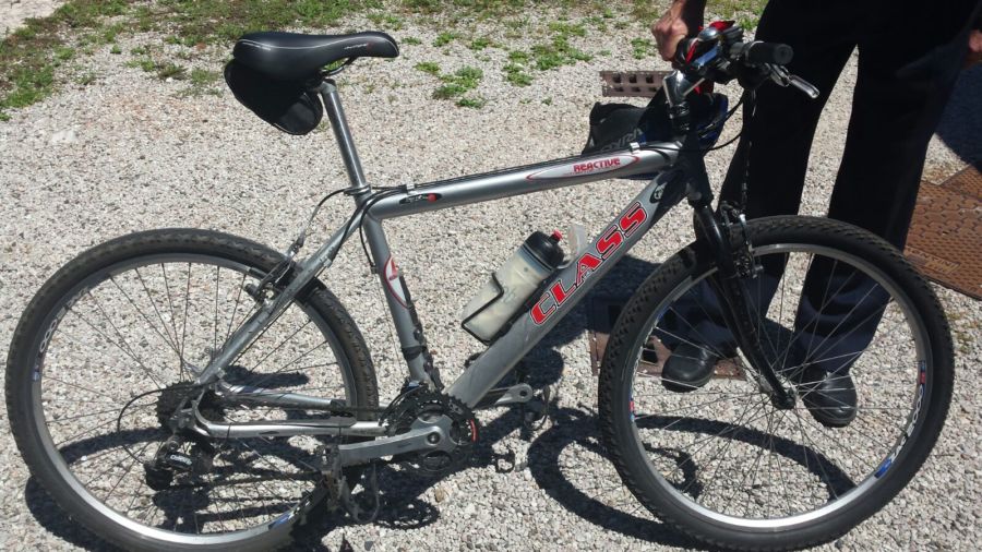bicicletta che non cade