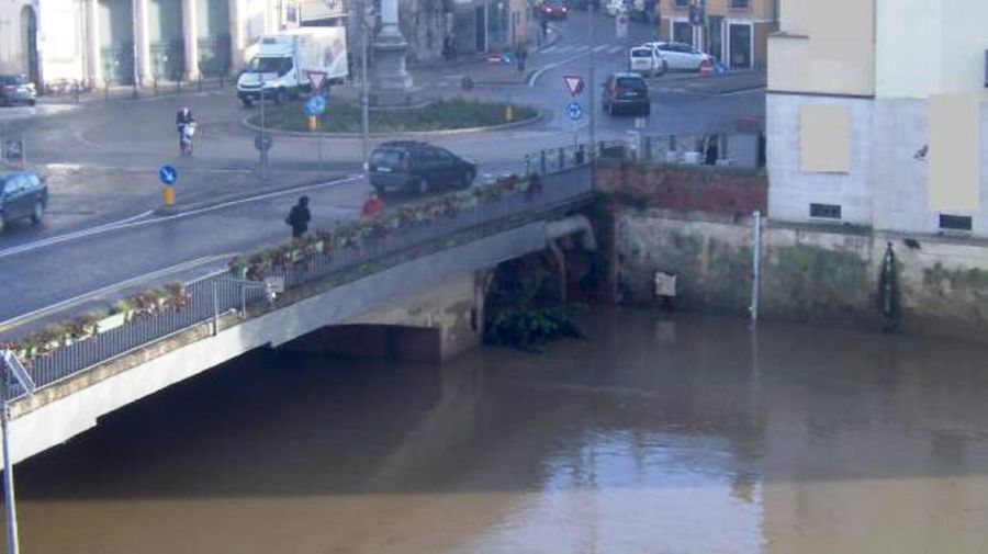Livello del Bacchiglione in calo dopo