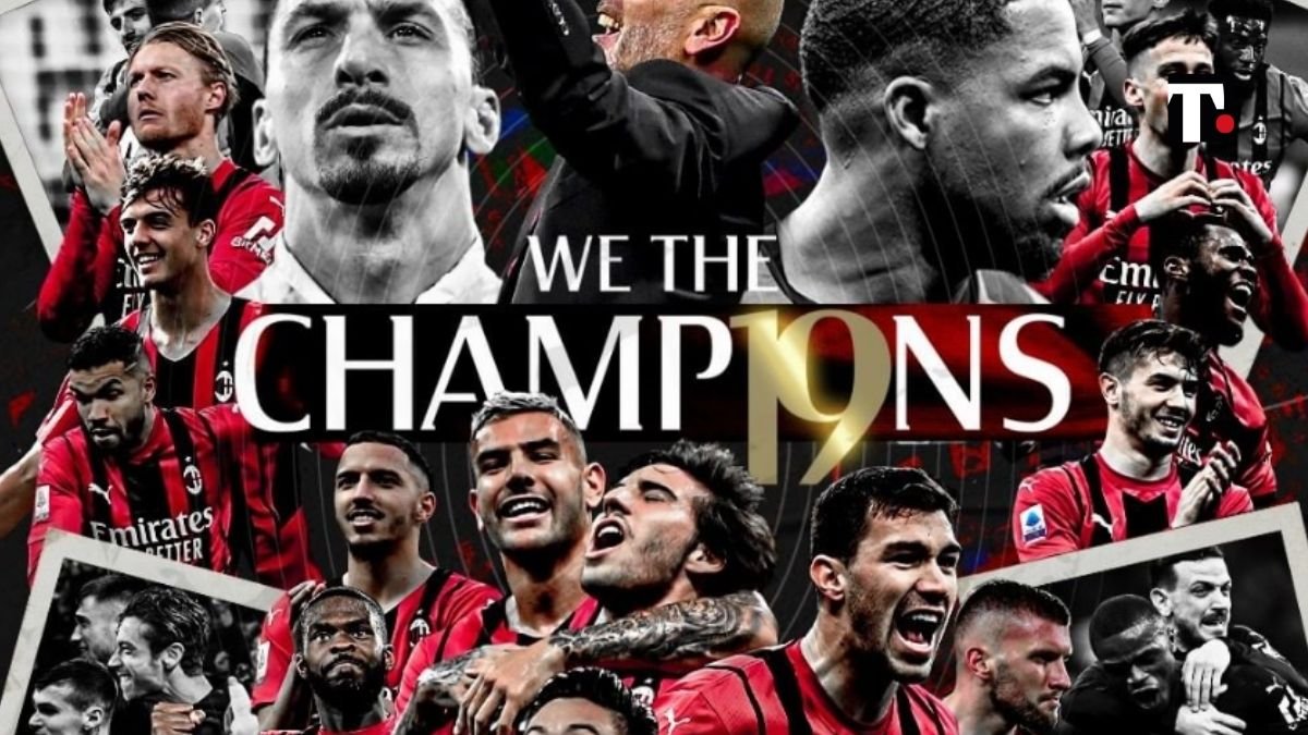 Milan Qui La Festa Rossoneri Campioni D Italia Il Cagliari 