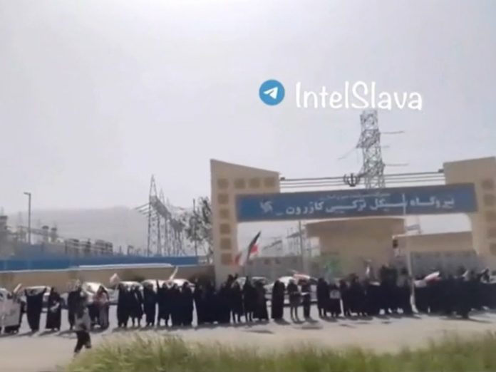 iran catene umane centrali