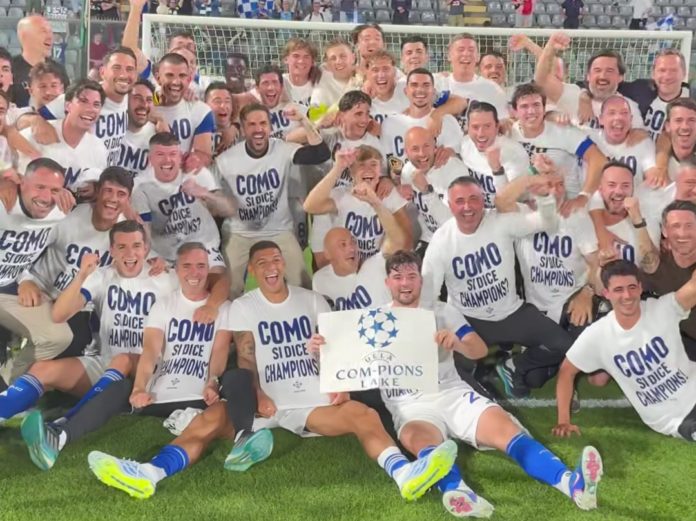Como festa champions