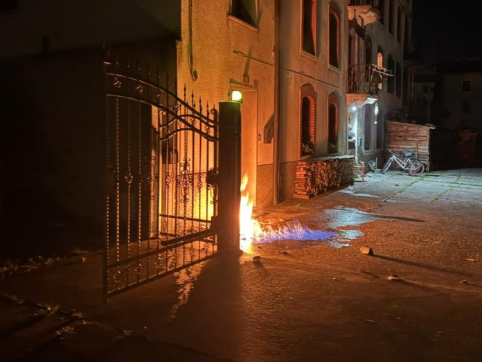 attentato incendiario Cappellari
