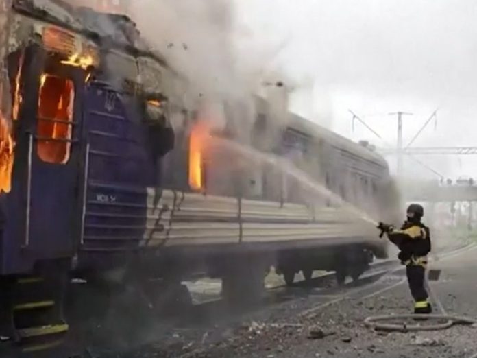 polonia attacco treno